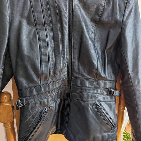 🌵 Vintage - Leather jacket - Picture 5 of 9